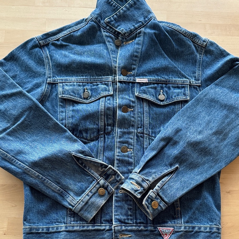Guess limited edition collab (Georges Marciano) Blue Denim Jacket